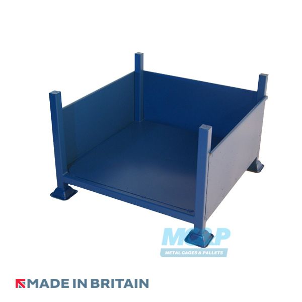 Metal/Steel Stillage (Pallet) with Solid Sides and Open Front