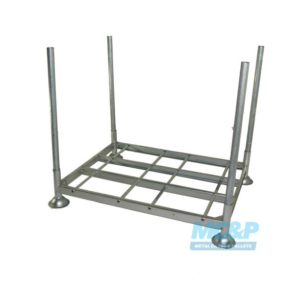 Metal Stillage With Solid Sides And Removable Front